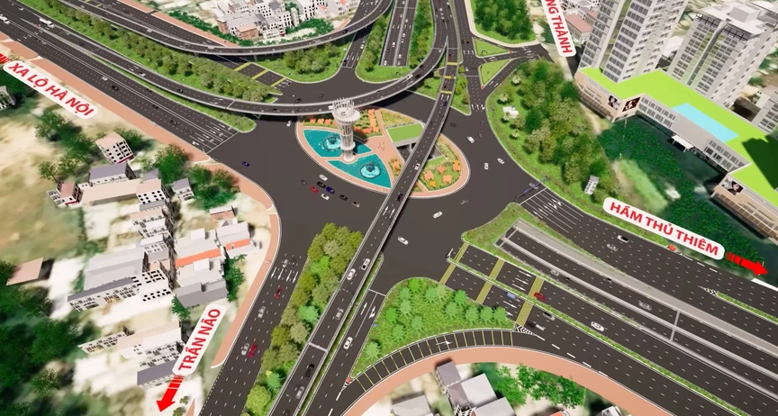 Vài tháng nữa, nút giao thông lớn nhất TP. HCM sẽ hoàn thành: Giải cứu kẹt xe cửa ngõ phía Đông- Ảnh 1.