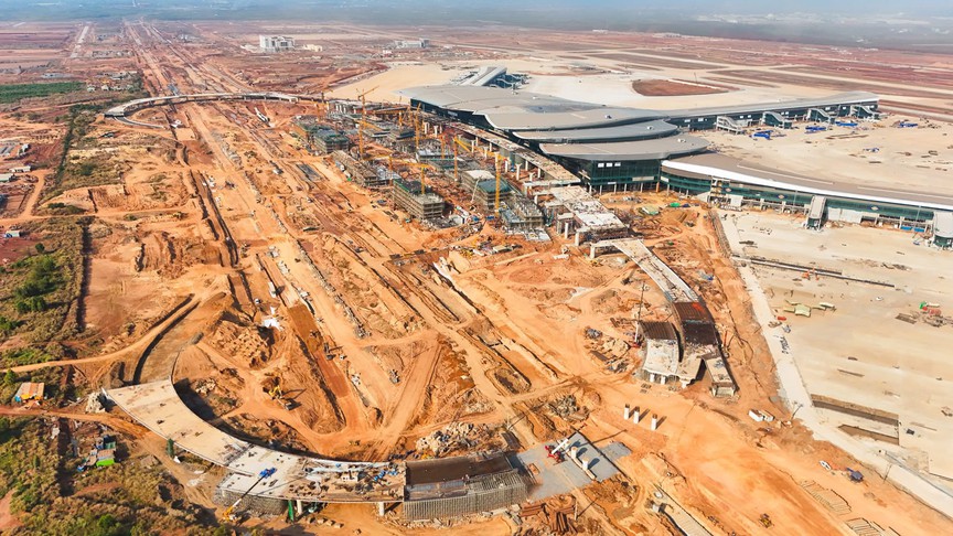 Những hình ảnh mới nhất về siêu sân bay lớn nhất Việt Nam, lọt TOP thế giới những ngày giáp Tết- Ảnh 3.