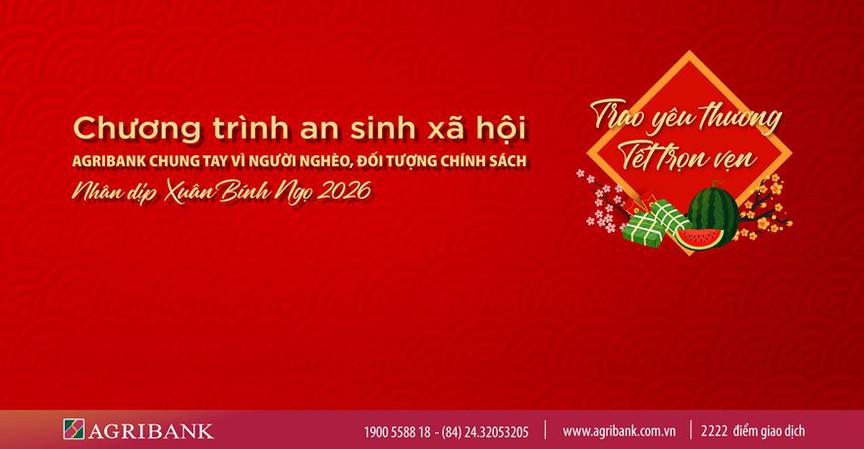 Agribank triển khai chương trình “Agribank chung tay vì người nghèo, đối tượng chính sách nhân dịp Xuân Bính Ngọ 2026”- Ảnh 1.