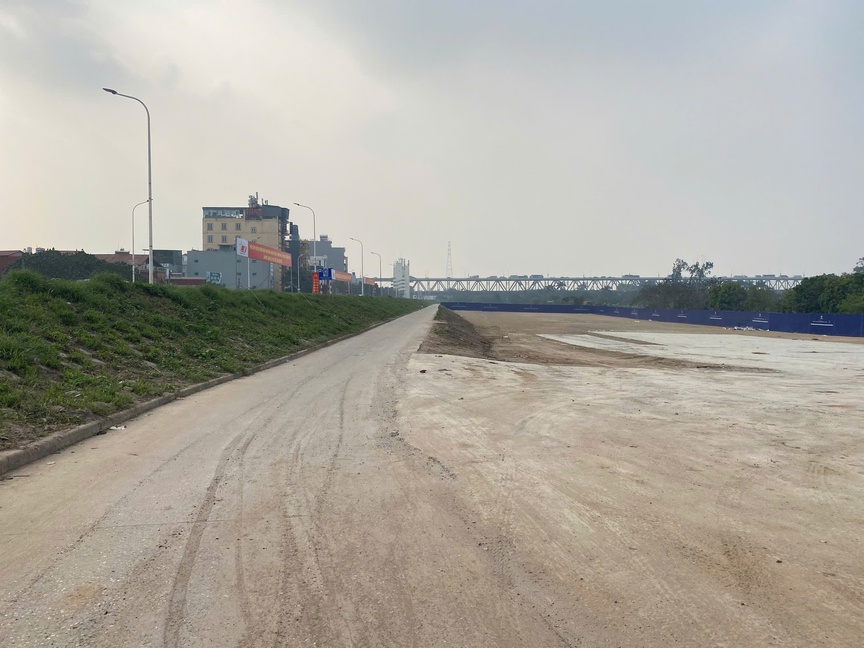 Hiện trạng khu vực thực hiện dự án Trục đại lộ cảnh quan sông Hồng Hiện trạng khu vực thực hiện dự án Trục đại lộ cảnh quan sông Hồng