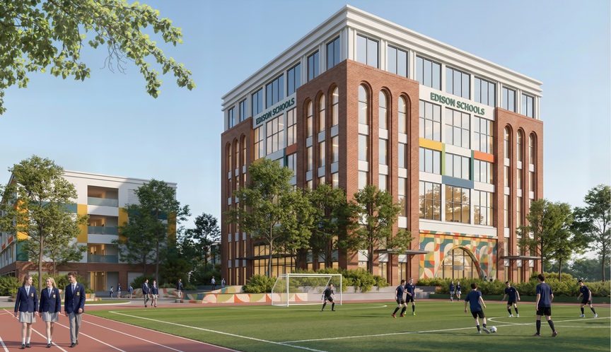 Đại đô thị Eco Retreat: Động thổ trường Phổ thông liên cấp Edison quy mô 3600 học sinh- Ảnh 4. Đại đô thị Eco Retreat: Động thổ trường Phổ thông liên cấp Edison quy mô 3600 học sinh- Ảnh 4.