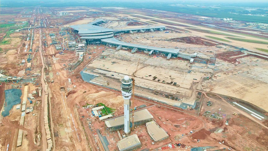 Siêu sân bay sắp vận hành của Việt Nam sẽ hình thành đô thị quy mô với 5 phân khu chiến lược- Ảnh 1.