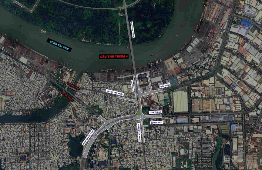 Thành phố giàu nhất Việt Nam sắp làm cây cầu hơn 5.000 tỷ đồng giải cứu kẹt xe phía Nam, nối thông với phía Đông- Ảnh 1.