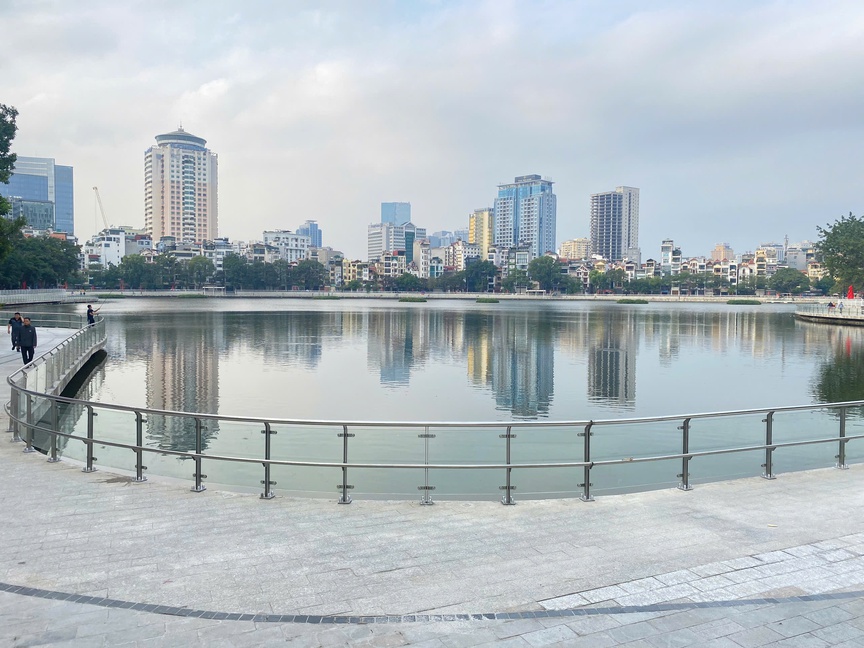 Một góc của hồ Hoàng Cầu