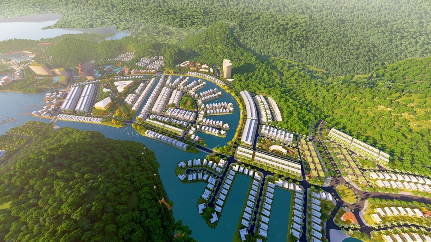 Phối cảnh dự án Cát Bà Amatina. Nguồn ảnh: Internet