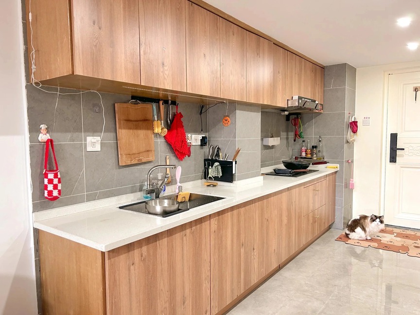 Căn hộ 39m2 của cô gái độc thân: Đủ bếp, phòng khách, góc thư giãn trong không gian tối giản- Ảnh 2. Căn hộ 39m2 của cô gái độc thân: Đủ bếp, phòng khách, góc thư giãn trong không gian tối giản- Ảnh 2.