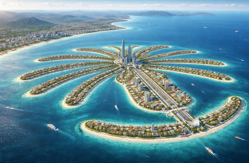 Việt Nam sẽ có siêu đô thị lấn biển giống mô hình của Dubai, vốn 14 tỷ USD, tọa lạc tại thành phố đáng sống nhất cả nước- Ảnh 2.