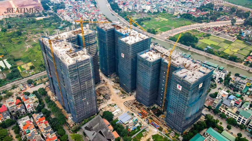 Cận cảnh chung cư Hanoi Melody Residences ở Linh Đàm- Ảnh 2. Cận cảnh chung cư Hanoi Melody Residences ở Linh Đàm- Ảnh 2.