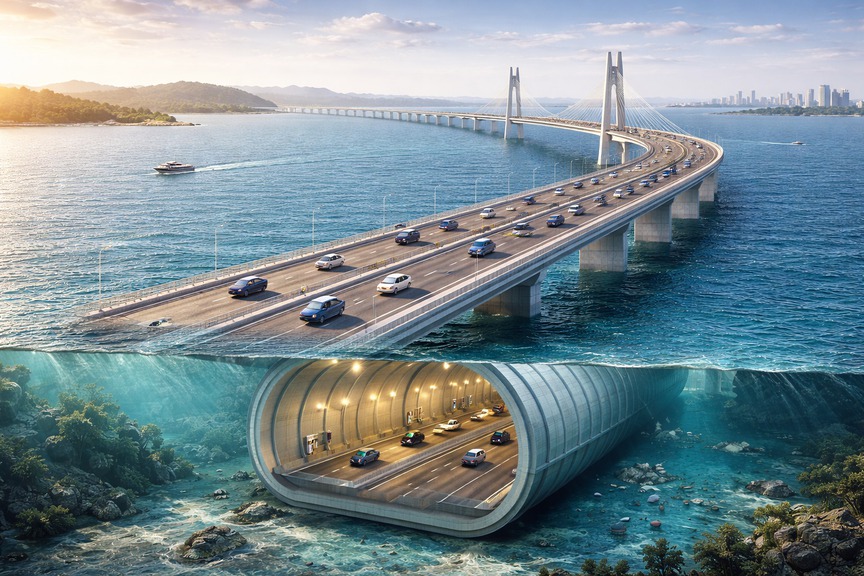 TP giàu nhất Việt Nam sẽ có hầm vượt biển hơn 100.000 tỷ, rút ngắn thời gian di chuyển còn 1 giờ- Ảnh 2. TP giàu nhất Việt Nam sẽ có hầm vượt biển hơn 100.000 tỷ, rút ngắn thời gian di chuyển còn 1 giờ- Ảnh 2.