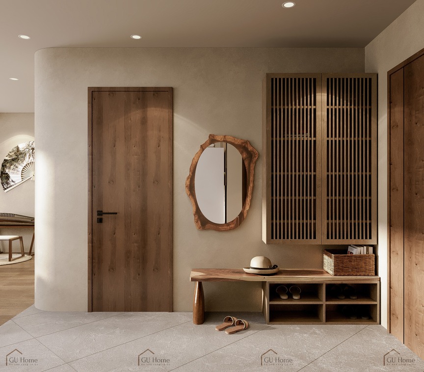 Đi tìm giải pháp kiến trúc cho căn hộ 3 thế hệ hiện đại mang tinh thần Indochine- Ảnh 7.