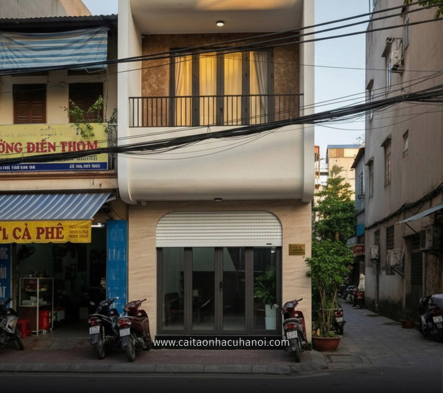 Biến nhà cũ thành không gian sống chuẩn mới giữa lòng Hà Nội- Ảnh 1. Biến nhà cũ thành không gian sống chuẩn mới giữa lòng Hà Nội- Ảnh 1.