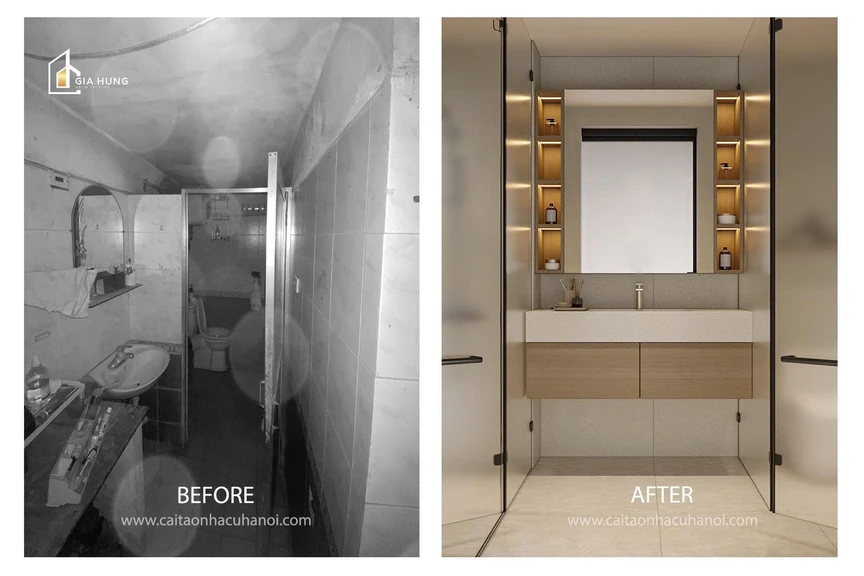 Biến nhà cũ thành không gian sống chuẩn mới giữa lòng Hà Nội- Ảnh 6. Biến nhà cũ thành không gian sống chuẩn mới giữa lòng Hà Nội- Ảnh 6.