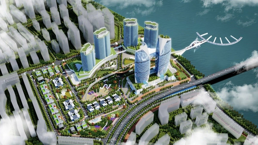 Khánh thành trung tâm tài chính quốc tế tại Khu thương mại tự do đầu tiên của Việt Nam- Ảnh 2. Khánh thành trung tâm tài chính quốc tế tại Khu thương mại tự do đầu tiên của Việt Nam- Ảnh 2.