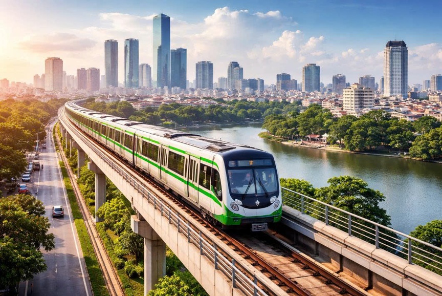 Doanh nghiệp Trung Quốc hơn 30 năm kinh nghiệm đề xuất đưa công nghệ hiện đại vào các dự án đường sắt Hà Nội. Ảnh minh họa