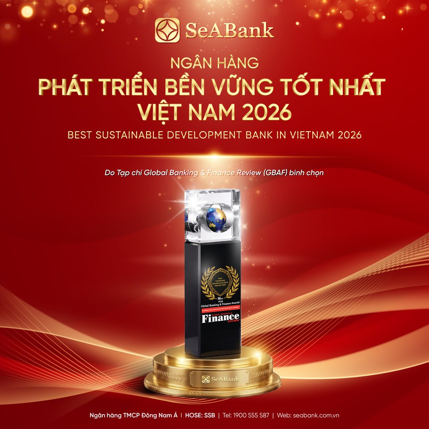 SeABank được vinh danh ở hai lĩnh vực cộng đồng và phát triển bền vững - Ảnh 1.