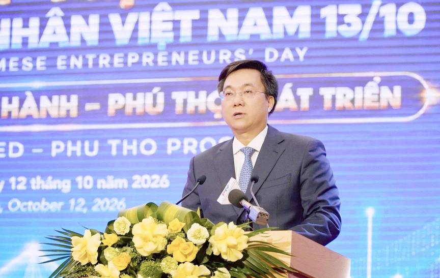 Phú Thọ gặp mặt Ngày Doanh nhân Việt Nam 13/10: “Doanh nghiệp đồng hành - Phú Thọ phát triển” - Ảnh 9.