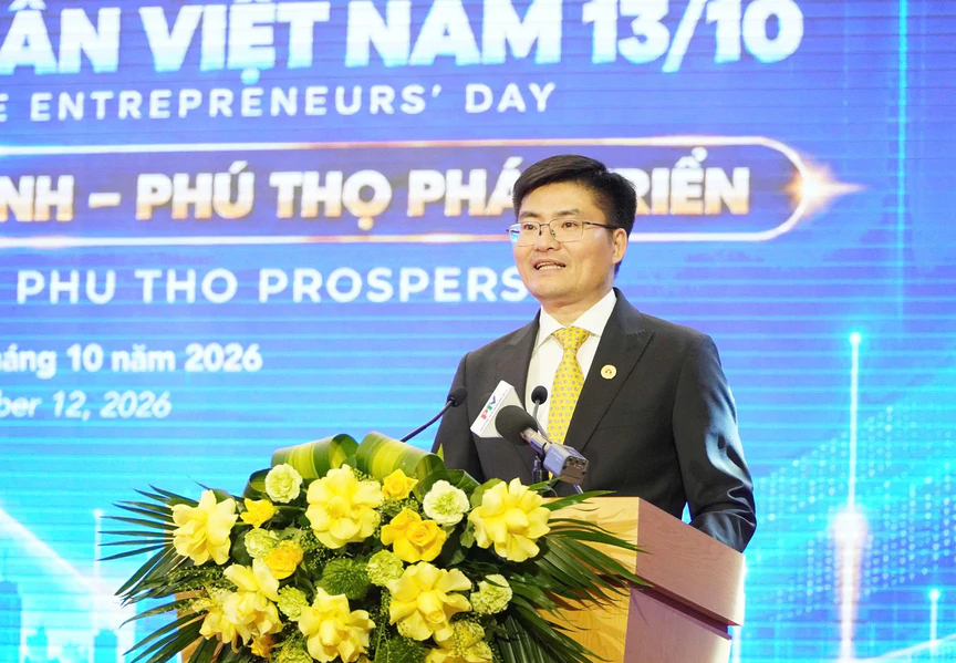 Phú Thọ gặp mặt Ngày Doanh nhân Việt Nam 13/10: “Doanh nghiệp đồng hành - Phú Thọ phát triển” - Ảnh 10.
