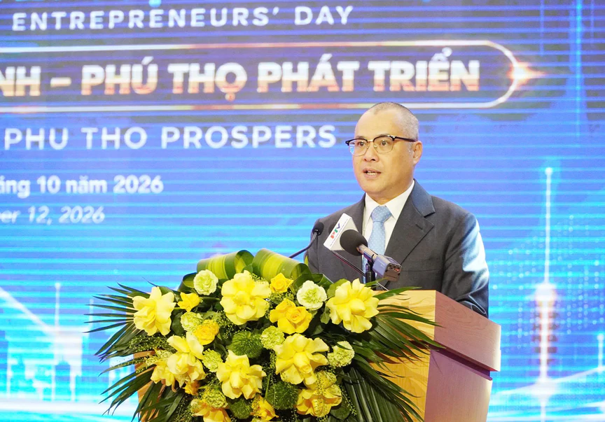 Phú Thọ gặp mặt Ngày Doanh nhân Việt Nam 13/10: “Doanh nghiệp đồng hành - Phú Thọ phát triển” - Ảnh 8.