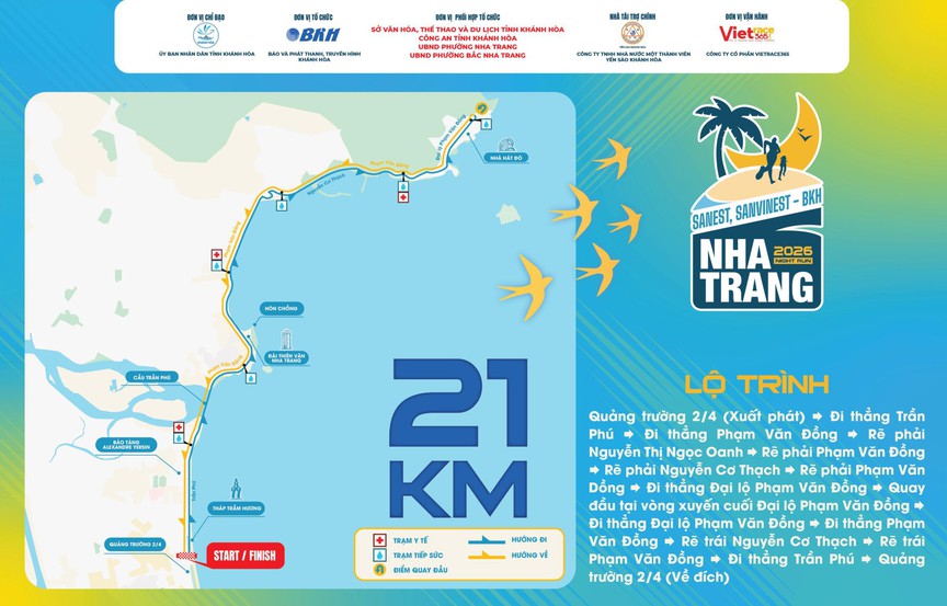 Nha Trang Night Run 2026 mở hành trình 21km qua Libera Nha Trang - Ảnh 2.