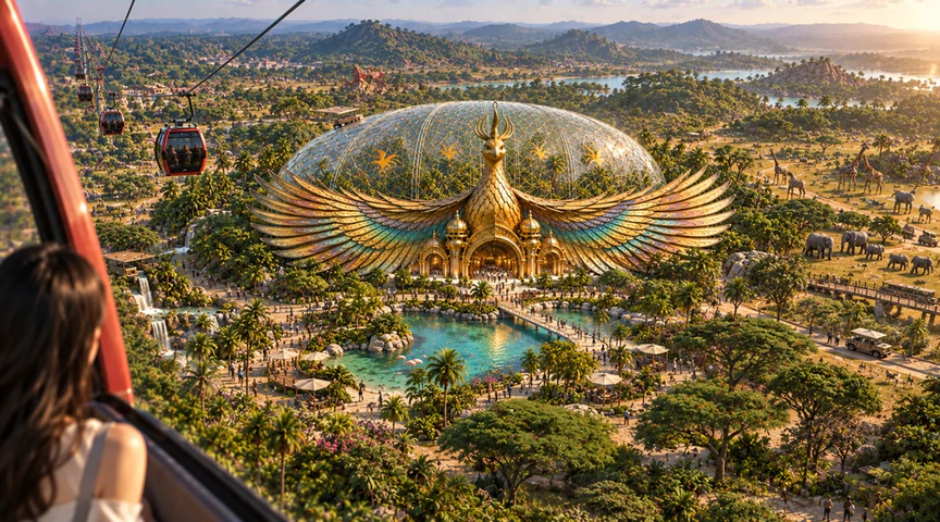 "Thám hiểm" 5 châu trong một ngày: Safari Cần Giờ mở ra hành trình khám phá từ bầu trời đến đại dương - Ảnh 1.