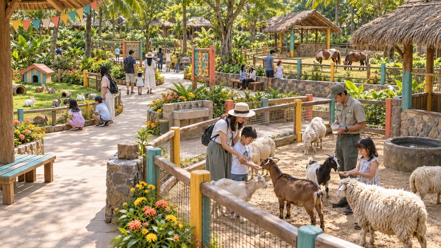 "Thám hiểm" 5 châu trong một ngày: Safari Cần Giờ mở ra hành trình khám phá từ bầu trời đến đại dương - Ảnh 4.