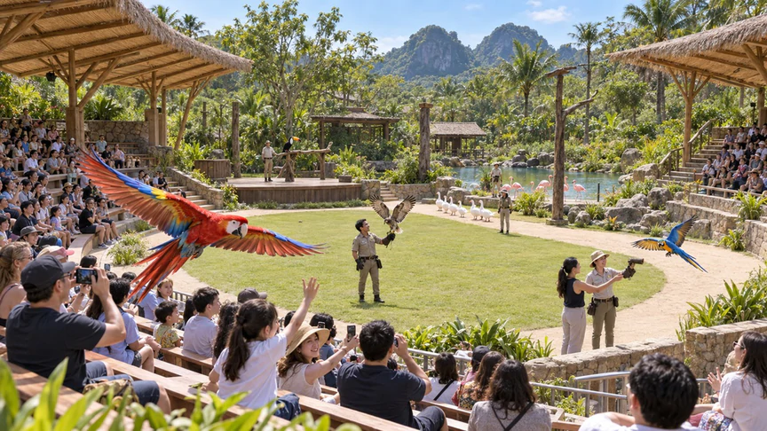 "Thám hiểm" 5 châu trong một ngày: Safari Cần Giờ mở ra hành trình khám phá từ bầu trời đến đại dương - Ảnh 6.