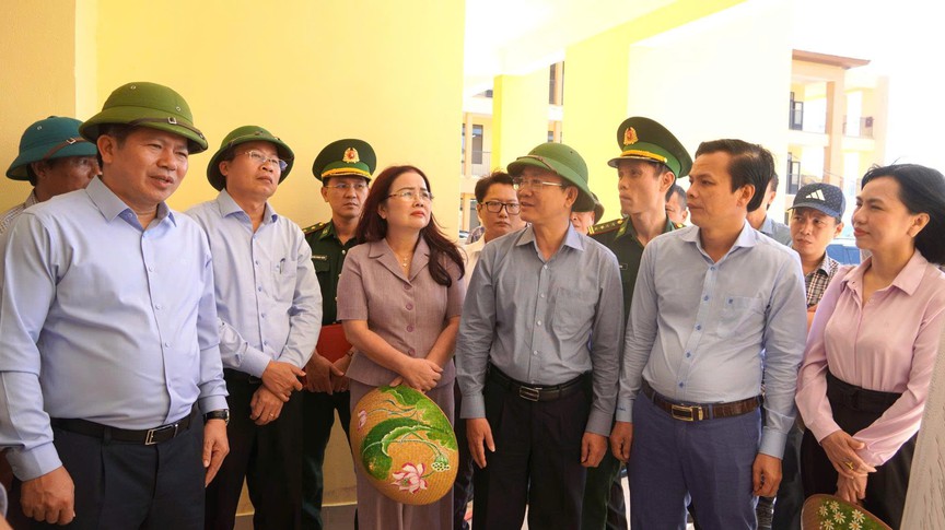 Quảng Trị: kiểm tra tiến độ hoàn thiện các trường học nội trú tại Hướng Phùng và Đakrông - Ảnh 1.