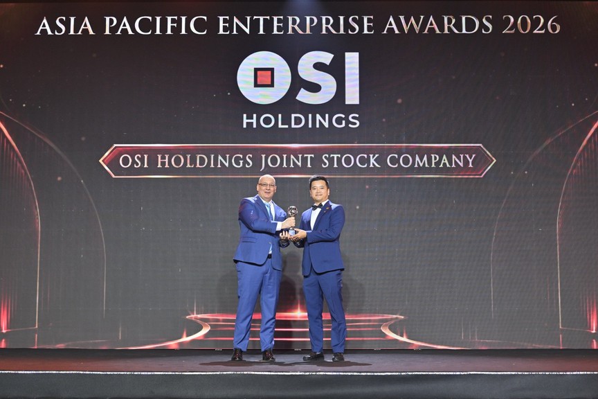 OSI Holdings được APEA vinh danh Thương hiệu truyền cảm hứng 2026 - Ảnh 1.