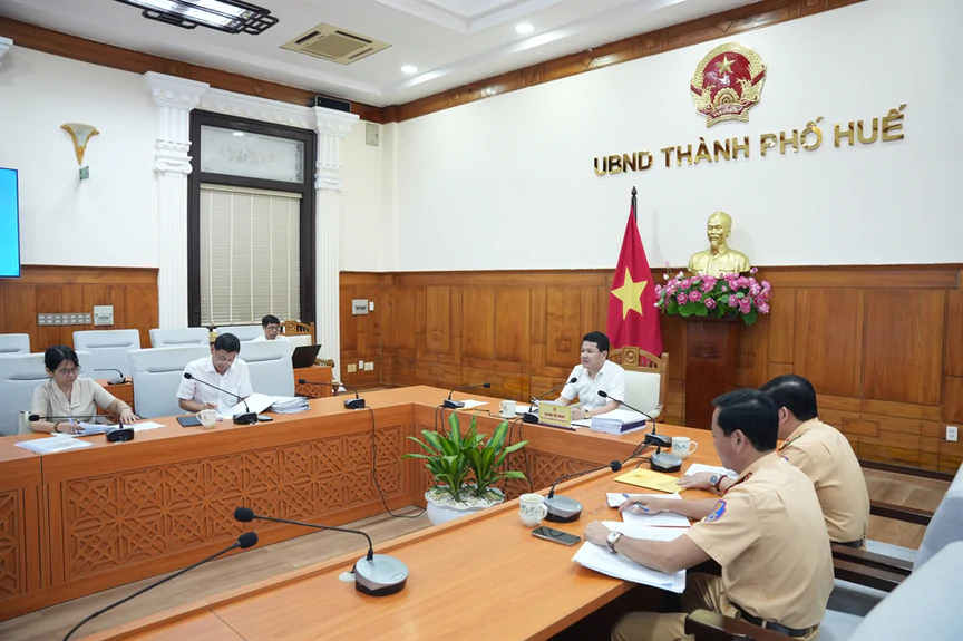 TP. Huế: Hoàn thiện mạng lưới giao thông đô thị đồng bộ - Ảnh 1.