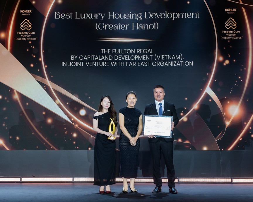 CapitaLand Development được tôn vinh doanh nghiệp phát triển bền vững, đóng góp xã hội và thiết kế xuất sắc tại Giải thưởng Bất động sản Việt Nam PropertyGuru 2026.  - Ảnh 4.