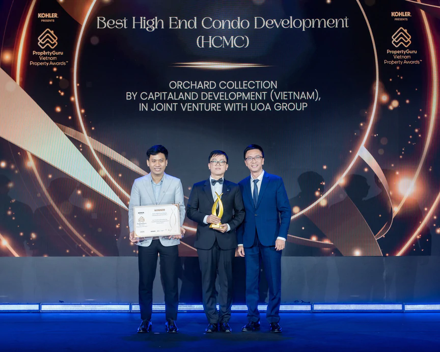 CapitaLand Development được tôn vinh doanh nghiệp phát triển bền vững, đóng góp xã hội và thiết kế xuất sắc tại Giải thưởng Bất động sản Việt Nam PropertyGuru 2026.  - Ảnh 5.
