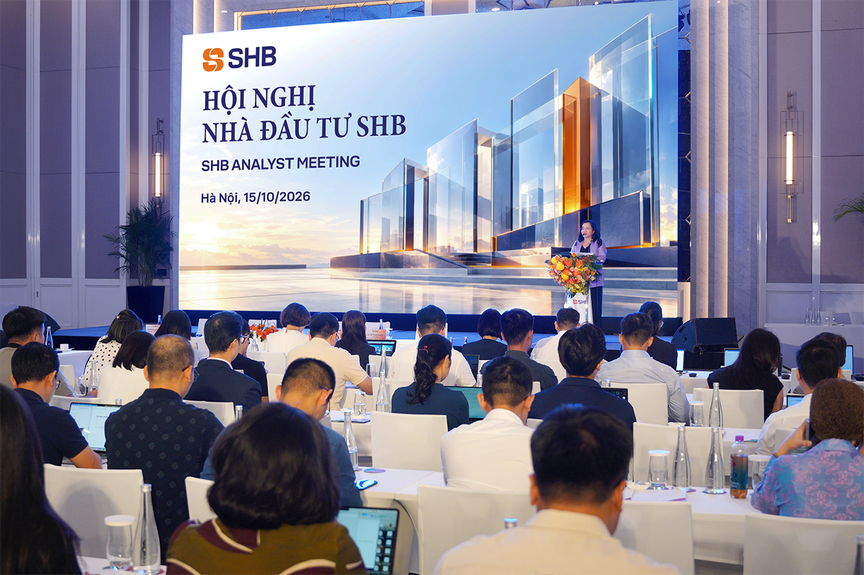 SHB tổ chức hội nghị nhà đầu tư cập nhật kế hoạch kinh doanh, tiết lộ động lực bứt phá - Ảnh 1.