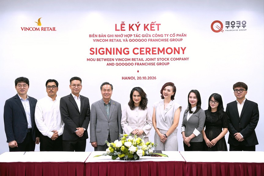 Vincom Retail bắt tay “ông lớn” QooQoo Premium Buffet Hàn Quốc - Ảnh 1.