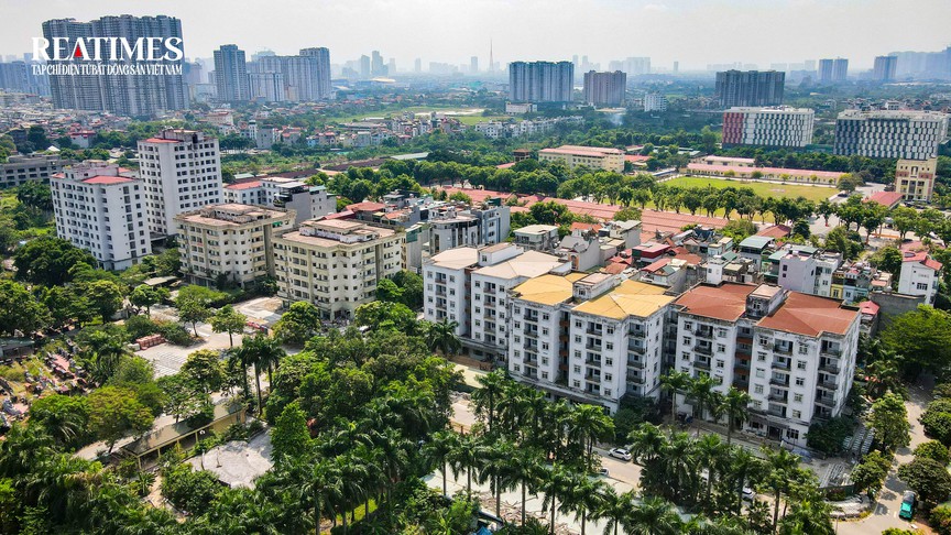 Hà Nội: Cận cảnh khu tái định cư Kiều Mai vừa được Sở Xây dựng đề nghị thúc tiến độ - Ảnh 1.