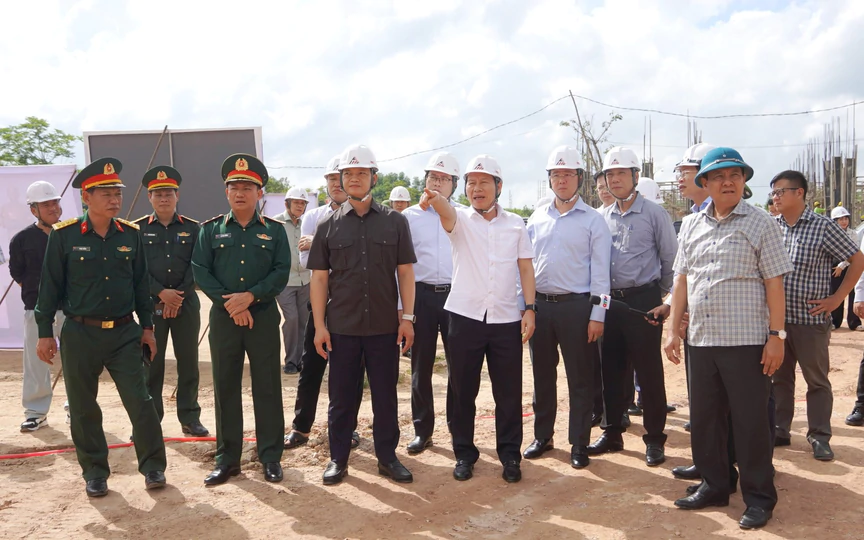 Quảng Trị: Phó Thủ tướng Chính phủ Lê Tiến Châu kiểm tra tiến độ các dự án - Ảnh 1.