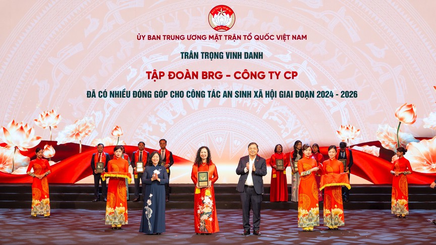 Tập đoàn BRG được vinh danh vì những đóng góp tích cực cho công tác an sinh xã hội - Ảnh 1.