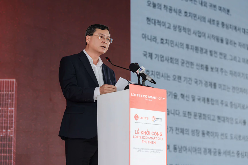 Lotte Eco Smart City Thu Thiem khởi công, tổng vốn đầu tư dự kiến 60.000 tỷ đồng - Ảnh 6.