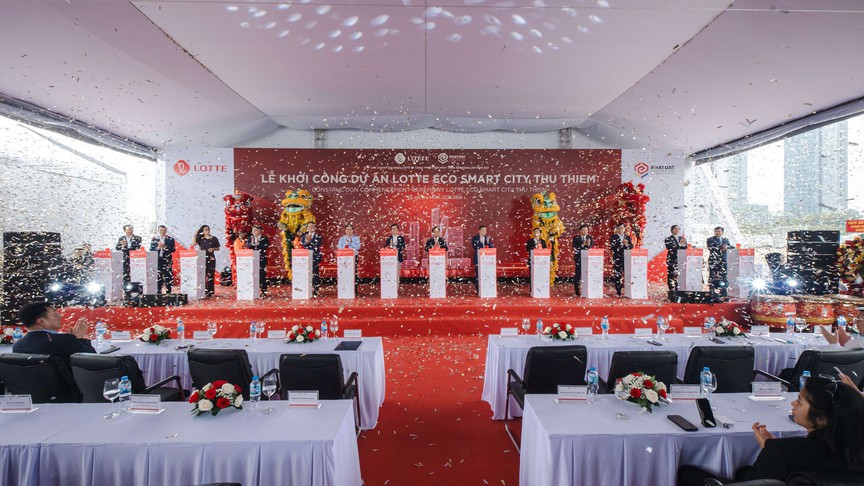 Lotte Eco Smart City Thu Thiem khởi công, tổng vốn đầu tư dự kiến 60.000 tỷ đồng - Ảnh 2.