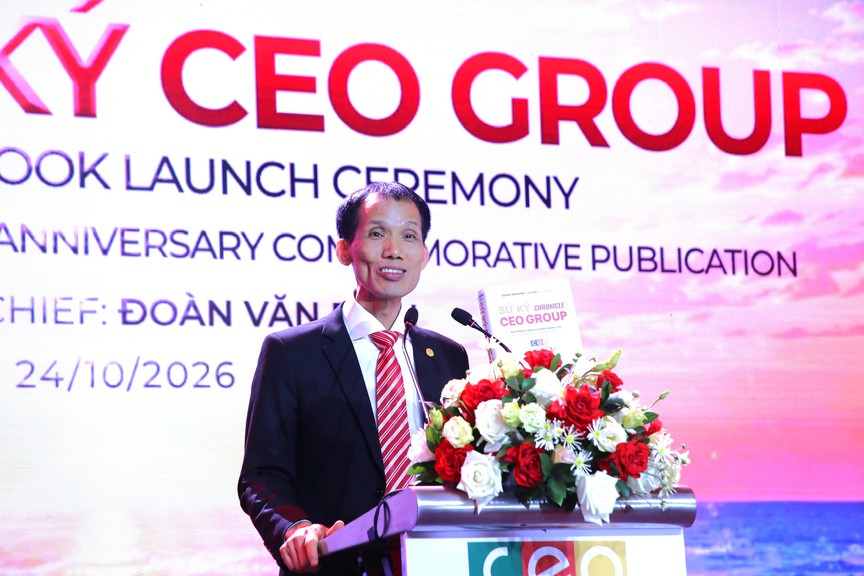 Ra mắt ấn phẩm sử ký đặc biệt chào mừng kỷ niệm 25 năm thành lập CEO Group - Ảnh 2.