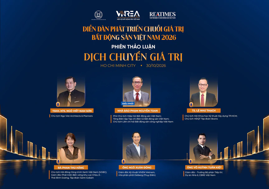 Diễn đàn Phát triển Chuỗi giá trị Bất động sản Việt Nam năm 2026 - Vietnam Property Value Chain Awards - Ảnh 2.