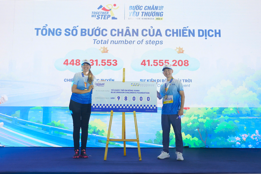 Hơn 8.500 người sánh bước cùng CapitaLand hỗ trợ trẻ em và thanh thiếu niên yếu thế tại Việt Nam - Ảnh 1.