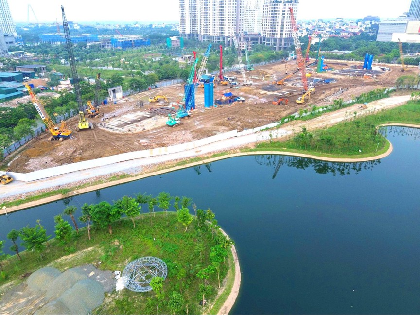 Thông xe Vành đai 2,5 đoạn qua Xuân Đỉnh: "Hợp nhất" hai đại đô thị đắt giá thành khu vực đáng sống bậc nhất Thủ đô - Ảnh 8.