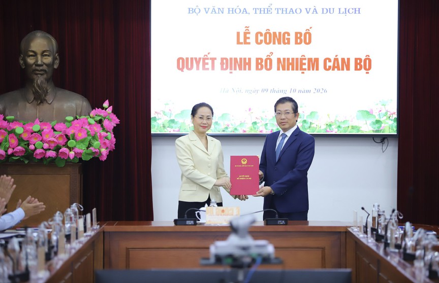 Bộ Văn hóa, Thể thao và Du lịch: Bổ nhiệm Cục trưởng Cục Báo chí và nhiều lãnh đạo chủ chốt - Ảnh 1.