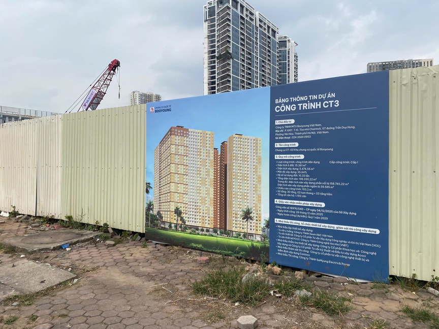 Thông tin dự án chung cư CT3 tại Khu chung cư quốc tế Booyoung Thông tin dự án chung cư CT3 tại Khu chung cư quốc tế Booyoung