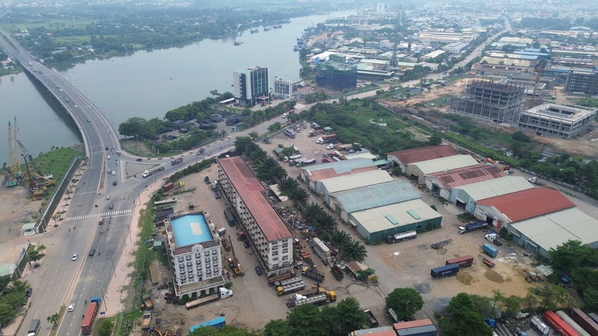 Khu công nghiệp Biên Hòa 1 đã hoàn tất hơn 96% giải phóng mặt bằng. Nguồn ảnh: Báo Thanh niên