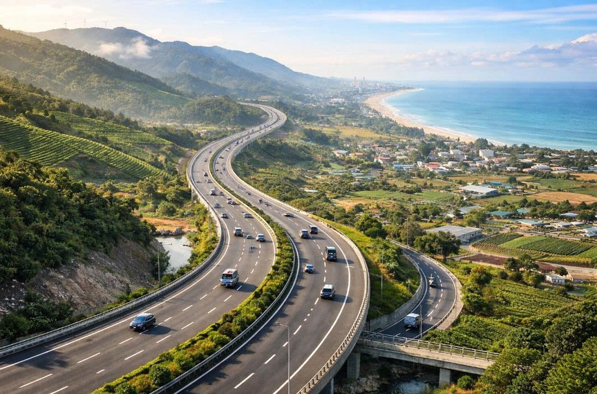 Tuyến đường động lực kết nối Gia Nghĩa - Bảo Lộc - Phan Thiết. Ảnh minh họa