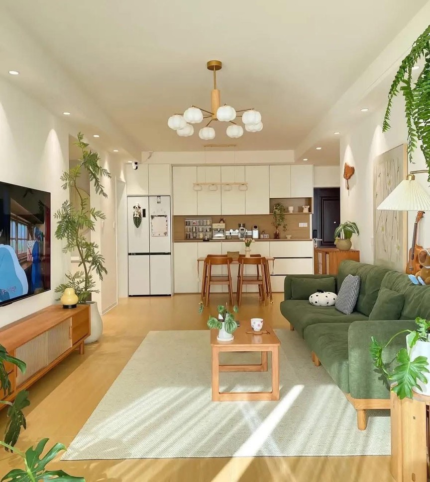 Sống chậm trong căn hộ đậm chất Scandinavian - Japandi- Ảnh 2.