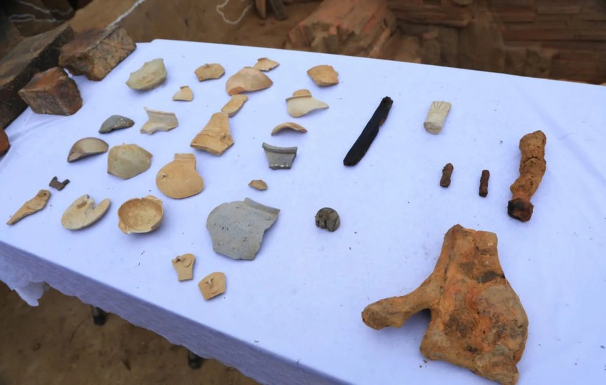 Phát hiện khu mộ gạch cổ 2.000 tuổi ở Quảng Ninh: Quy mô 150m2, cấu trúc như một tổ hợp kiến trúc ngầm- Ảnh 8.