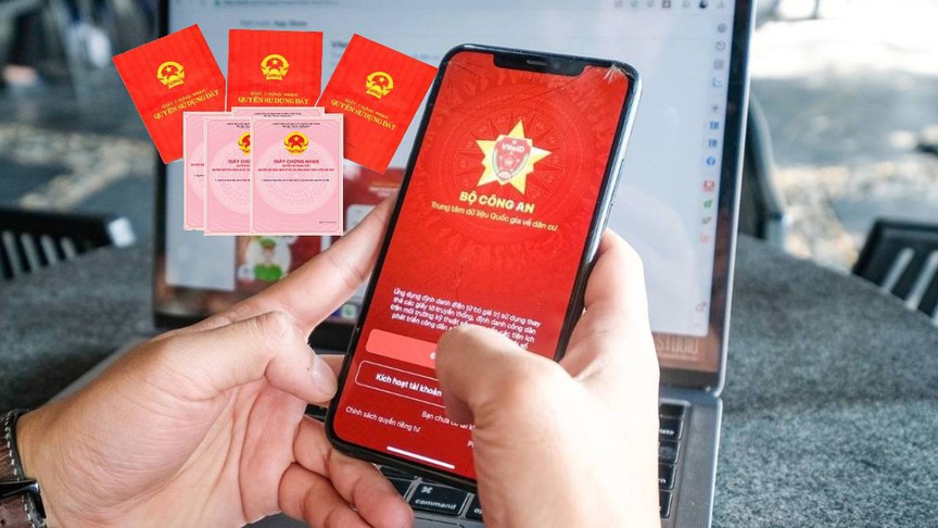 Kể từ nay sổ đỏ điện tử sẽ được sử dụng thay giấy tờ bản giấy trong thủ tục hành chính. Ảnh minh họa