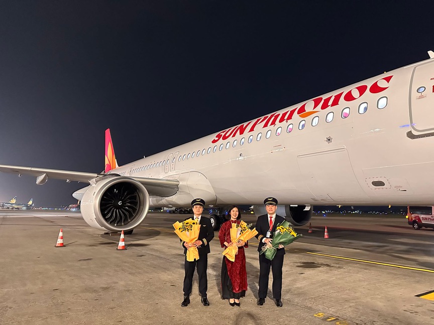Trước đêm Giao thừa, hãng hàng không mới nhất của Việt Nam đón chiếc máy bay thứ 8- Ảnh 1.